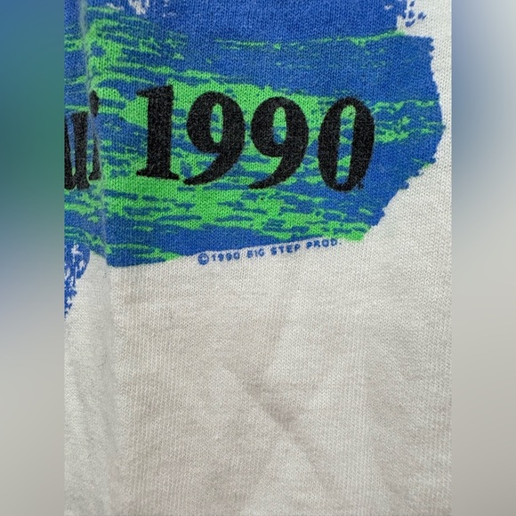 Vintage 1990 New Kids On The Black Magic Summer Tour Shirt White Size Small - Picture 3 of 7